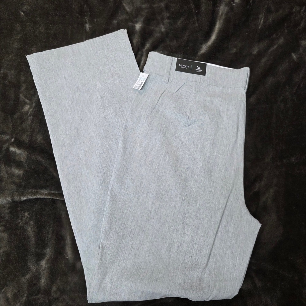 Maurices‎ Bootcut Bengaline Pants Women XL Regular Gray High Rise NWT